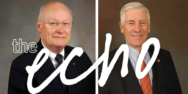 Two Trustees Receive Honored Medallion